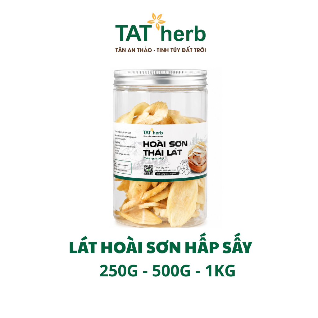 Lát hoài sơn hấp sấy